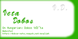 veta dobos business card